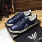 emporio armani baskets simple racer impression logo blue